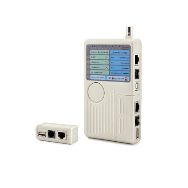 4 in 1 Network Cable Tester RJ45/RJ11/RJ12 /USB/BNC LAN Cable Tester