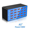 20-Port 100W Multiple USB Charging Station For Multi Devices